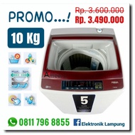 MESIN CUCI AQUA 1 TABUNG 10 KG