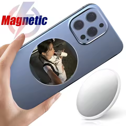 Magnetic Phone Selfie Mirror for Magsafe IPhone 15 Pro Max Cellphone Back Camera Mirror for Wide Ang