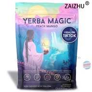 SG local 24-hour shipping   Yerba Mate Instant Tea Powder, 3-in-1 Super DrinkYerba Magic Peach Mango