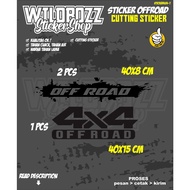 Cool 4x4 off-road sticker (4x4-1 sticker) wildbozz sticker