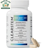 CLEARSTEM - MINDBODYSKIN Hormonal Acne Supplement (-HTP) - Natural DIM Supplement - Skin Care Vitami