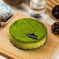 Machikaka 200%特濃抹茶重乳酪蛋糕 附盤叉組與造型蠟燭