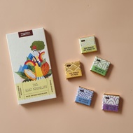 Combo 72% Dark Chocolate and 5 5g Stone Hill Cocoa Products Chocolates 75g