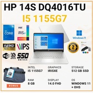 Laptop HP 14S DQ4016TU CORE i5-1155G7 RAM 8GB 512GB SSD WIn11 14 in