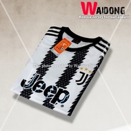 (AURI SPORT) JUVEN-TUS HOME JERSEY 2022/2023 SEASON NEWEST POLYESTER PRINTING COOL UNISEX SET