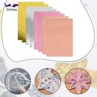 [Simhoa] 8 Sheets of Metallic Cardstock, Foil Cardstock, Multi-purpose Craft Material