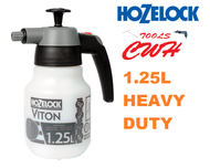 HOZELOCK UK HEAVY DUTY 1.25 LITRE CHEMICAL PRESSURE SPRAYER WATER MIST BOTTLE GARDEN SPRAY