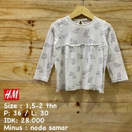 H*m kids Girls' T-shirt size 1.5-2 Years