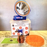 ไฟฉายคาดหัว ช้าง673 LED T6 1000W ส่องไกล5000ม. หัวขนาดใหญ่