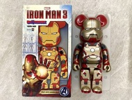 400% Ironman Mark 42 Mark XLII 鋼鐵俠 鐵甲奇俠 iron-man 拆檢影相 Bearbrick BE@RBRICK