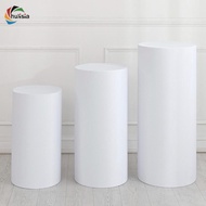 [chulisia] Plinth Stand Pillar Cover, Wedding Dessert Cylinder Stand, Cylinder Pedestal Cover for We