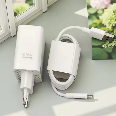 For OPPO 100W Fast Charger EU Supervooc Charge Power Adapter For OPPO Reno 15 14 13 12 11 10 Pro+ Fi