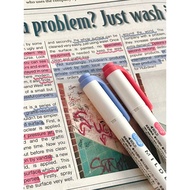New Color Combination Japan ZEBRA ZEBRA Highlighter Light Color Marker Double-Headed Pen Thickness C