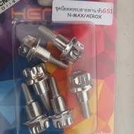 ️ CVT BOLTS SET Heng (Nmax V1, V2, Aerox V1, V2)