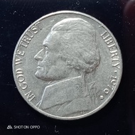 Koin Amerika 5 Cent Tahun 1970 D Liberty - FC02