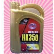 HKK HK350 LUBRICANTS  High Performance Super Racing Engine Oil Kereta Minyak Hitam 10W30 (3 Litre)