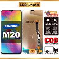 LCD Samsung M20 Original asli Touchscreen Fullset ori