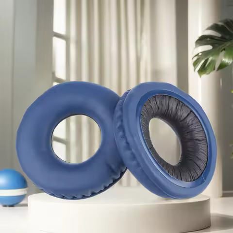 1 Pair Replacement Ear Pads Memory Foam Earpads PU Leather for Sony WH-CH500 ZX330BT ZX310BT for Son