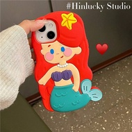 INS Style Mermaid 12 Female Iphone14 Apple 13promax Phone Case 1 11 OnePlus Ace2v Internet Celebrity