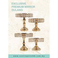 Exclusive Premium Mirror Dulang / Dulang Hantaran Besi Kaca