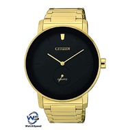 Citizen BE9182-57E Analog  Quartz Black Dial Gold Tone Stainless Steel Men's Watch