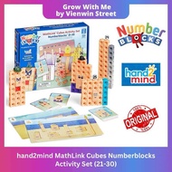 🔥Ready🔥New🔥Original🔥hand2mind MathLink Cubes Numberblocks 21-30 Activity Set | Learning Resources Ed