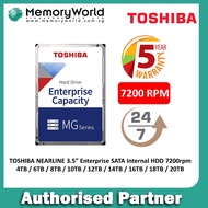 TOSHIBA NEARLINE Enterprise Internal 3.5" SATA HDD 7200rpm 4TB / 6TB / 8TB / 10TB / 12TB / 14TB / 16