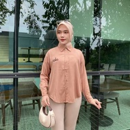 KEMEJA | Premium Latest Alo Women's Shirt Tops |Modern Rayon Twil Women's Shirt