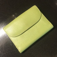 Green Bifold Fino Leather Wallet