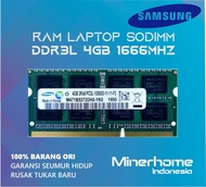 Memory RAM Laptop SODIMM DDR3L 4GB PC12800 1666Mhz
