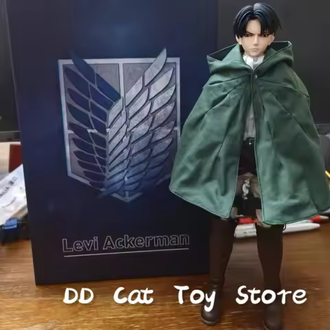 In Stock Original Yibo Toys Niren Studio YB-R2013 B YB-R2013 A Levi Ackerman Full Set 1/6 Male Soldi