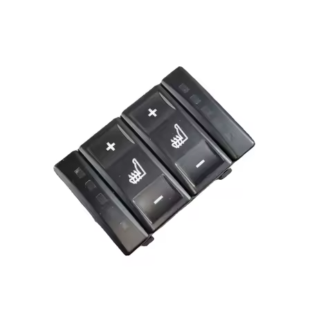 New Silver & Black Seat Heating Button Control Switch BS7T19K314AB 6M2T19K314AC For Ford Mondeo MK4 