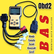 Universal OBD2 6-in-1 Motorcycle Scanner Tool OBD2 Scanner Multifunction
