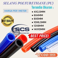 PNEUMATIC PU AIR HOSE 14X10MM POLYURETHANE HOSE PER METER (PU)