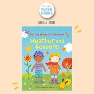Weather and Seasons - Getting Dressed Sticker book Import Activity Sticker book imported Education book Education