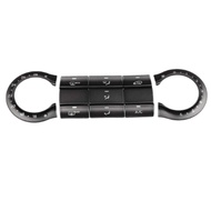 Car Central Control Air Conditioning Button Decoration Cover Trim Stickers For Mercedes Benz A B Cla