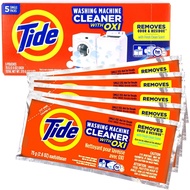 Tide Washing Machine Cleaner by for Front and Top Loader Washer Machines,(2.6oz each) (Pack of 5)