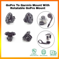 Trigo GoPro To Garmin Mount With Rotatable GoPro Mount