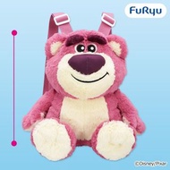 預訂 日本直送 Disney Pixar Characters 迪士尼 比斯動畫 勞蘇 熊抱哥 草莓熊 Lotso 毛公仔背囊 景品 包送港