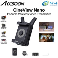 ACCSOON 5 Wireless Video Transmitter 1080p 60fps ≤0.06s Latency 500ft Range up to 4 Devices Monitori