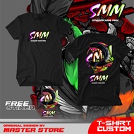 Kaos SMM sablon plastiso PREMIUM MS Store