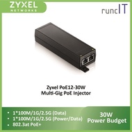 Zyxel Single 1/2.5G MultiGig 802.3at PoE+ Injector - PoE12-30W