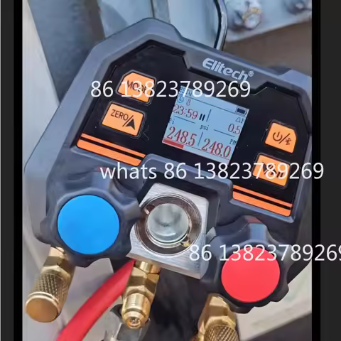 MS-100Plus Elitech Smart Digital Manifold Gauge Digital pressure gauge vacuum gauge cooling MS-100+ 