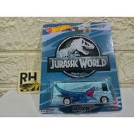 HW Hot Wheels Jurassic World Premium Tour Bus Rubber Tires