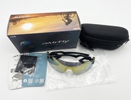 [全新] AirFly AF-401 6C 太陽眼鏡 眼鏡 保護 AirFly Cup 2026 Black / Yellow Gold