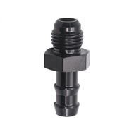 Universal AN6 Male to 5/16" 6AN Flare to 3/8" Hose Barb Push on Fitting Adapter Aluminum Alloy Fuel 