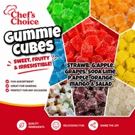 [ZIPLOCK] 50G Gummies Gummy Cubes Flavored Kutkutin Pasalubong HMART