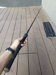 2.1M Carbon.六節 日本樣式 超輕碳素旅行魚竿 7-25g餌 7尺路亞魚竿 磯釣竿 海竿 筏仔 lure fishing rod Sea