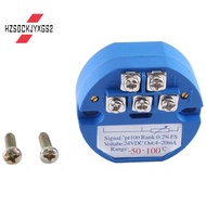 RTD PT100 Temperature Transmitter Module Thermal Resistance -50-100°C DC24V Output 4-20MA  Easy to U