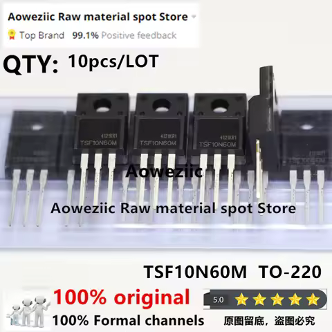 Aoweziic 100% New Imported Original TSF10N60M 10N60 TSF12N60M 12N60 TSF12N65M 12N65 TSF13N50M 13N50 